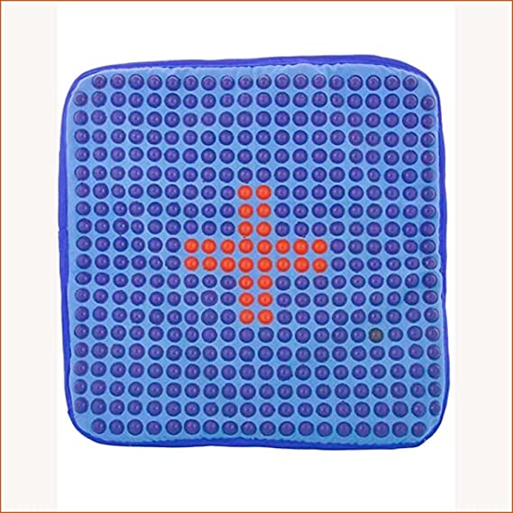 Acupressure Seat Big Size 20 x 20 for Chair Helps in Yoga & Body Massage-Code 010-एक्यूप्रेशर सीट-Self Massager-Easy to Use-Activate Acupressure Points