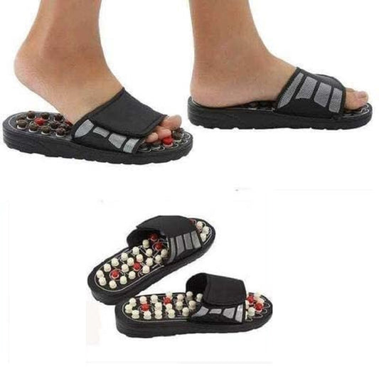 Acupressure Paduka Spring Sandal (M/L)-Code 018-स्प्रिंग सैंडल-Acupressure-Self Massager-Easy to Use-Massager-Activate Acupressure Points