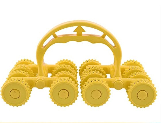 Body Care Massager Big Handle 16 Wheel Magnetic Pyramid Point Messager-Code 024-बॉडी केयर मसाजर-Acupressure-Self Massager-Easy to Use-Activate Acupressure Points