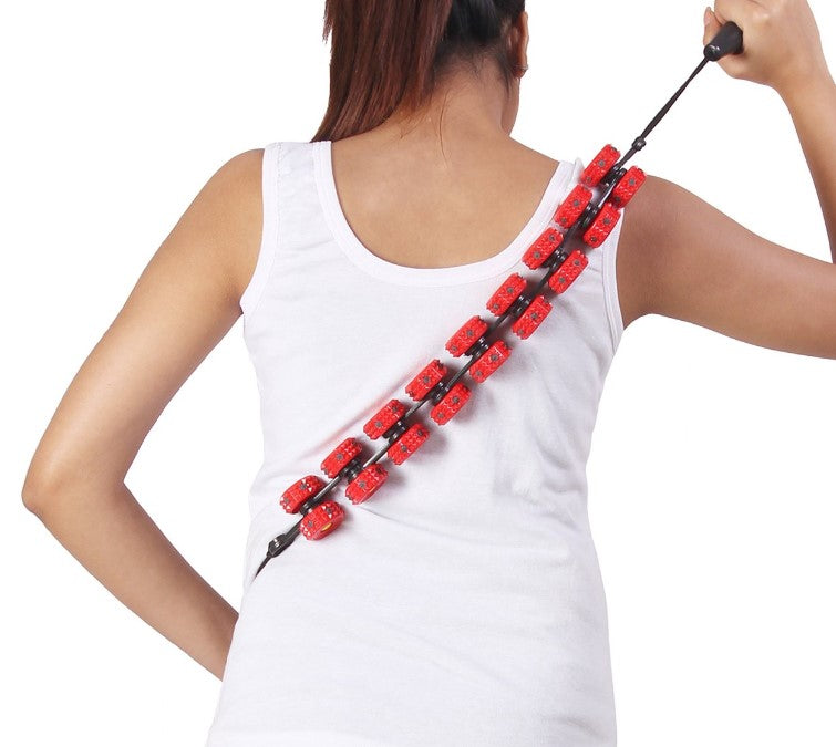 Acupressure Wheel Massager-Pyramidal Magnetic-Code 030-एक्यूप्रेशर व्हील मसाजर-Self Massager-Easy to Use-Activate Acupressure Points