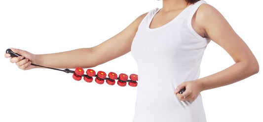 Acupressure Wheel Massager-Pyramidal Magnetic-Code 030-एक्यूप्रेशर व्हील मसाजर-Self Massager-Easy to Use-Activate Acupressure Points