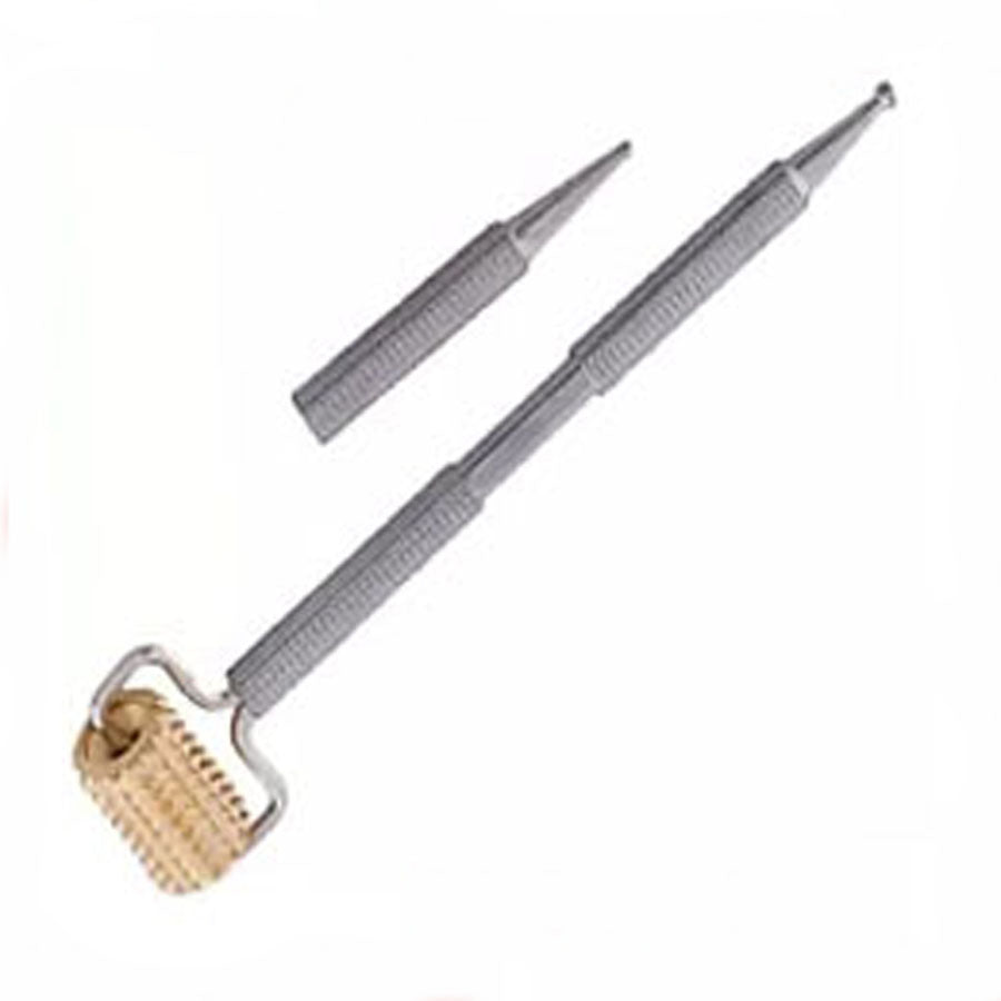 Acupressure Sujok Mini Roller (Metal)-Code 302-सुजोक मिनी रोलर-Acupressure-Self Massager-Easy to Use-Massager-Activate Acupressure Points