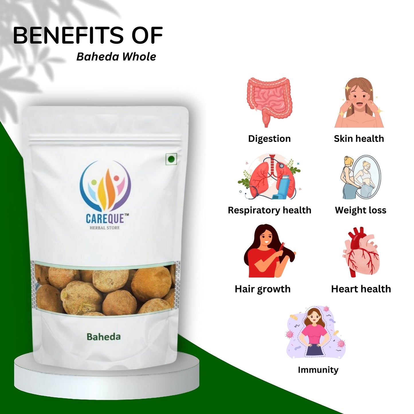 Baheda-Bahera-बहेड़ा-Bibhitaki dried-Termnalia Belerica-Raw Herbs-Jadi Booti