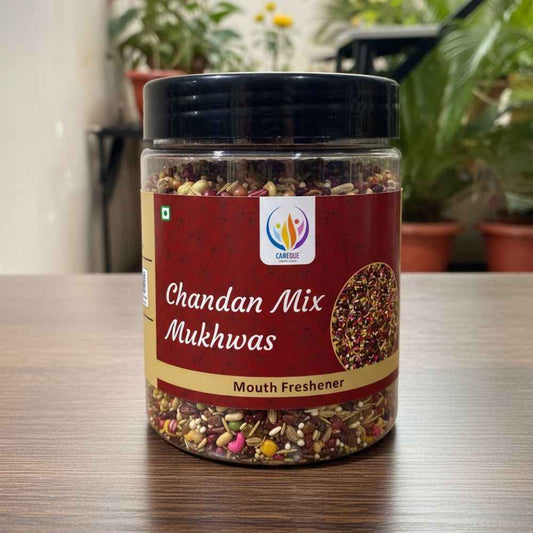 Chandhan Mix Mukhwas - Mouth Freshener – Chandan Mix - Refreshing Breath Digestive Aid - Refreshment in Every Bite -Tasty Delicious Mukhwas (200 Gram)