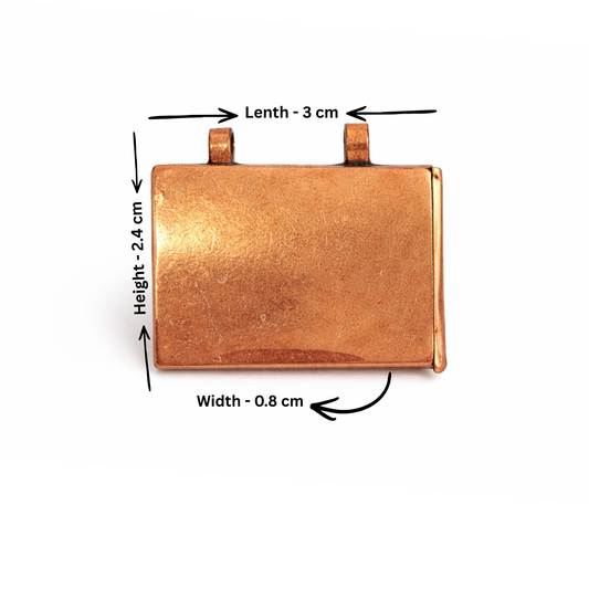 Copper Tabiz Choki Big-Prayer Locket-ताबिज-Stylish-Tabij-Amulet Pendant-Taweez for Spiritual Protection For Men Women Kids (Pack of 12)