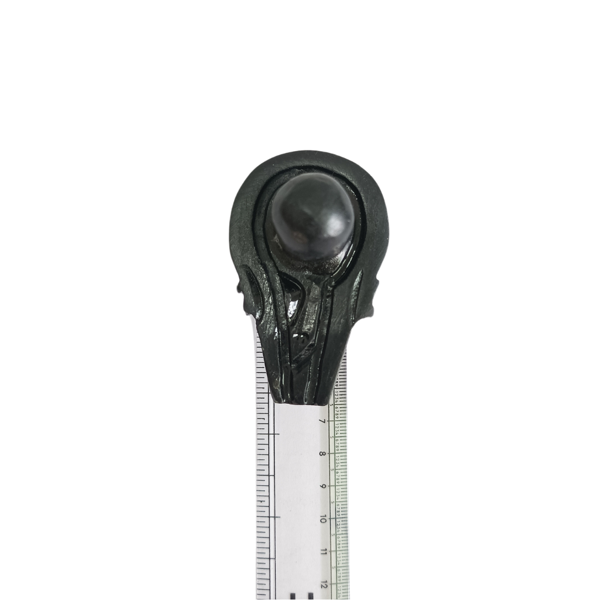 Shivling petite pierre noire - शिवलिंग-Shiveling Choti - Fabriqué en pierre noire - Idole de décoration pour la maison et le temple pour la Puja et les cadeaux, Mandir, Vastu, objet de décoration, décoration de temple.