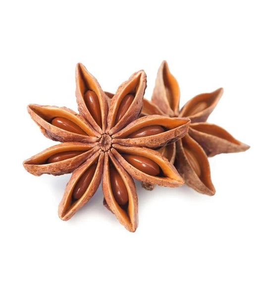 Chakra Phool Whole-Star Anise-चक्र फूल साबुत-Illicium Verum-Phool Chakri-Anise-In Premium Quality-Spices-For Make Your Food Delicious and Healthy