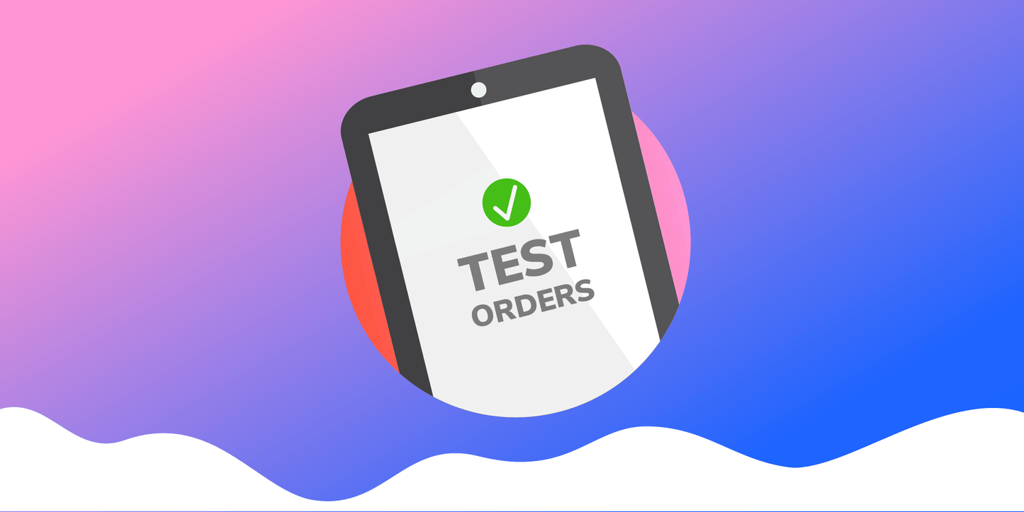 Test del processo di pagamento per il checkout dell'ordine Shopify