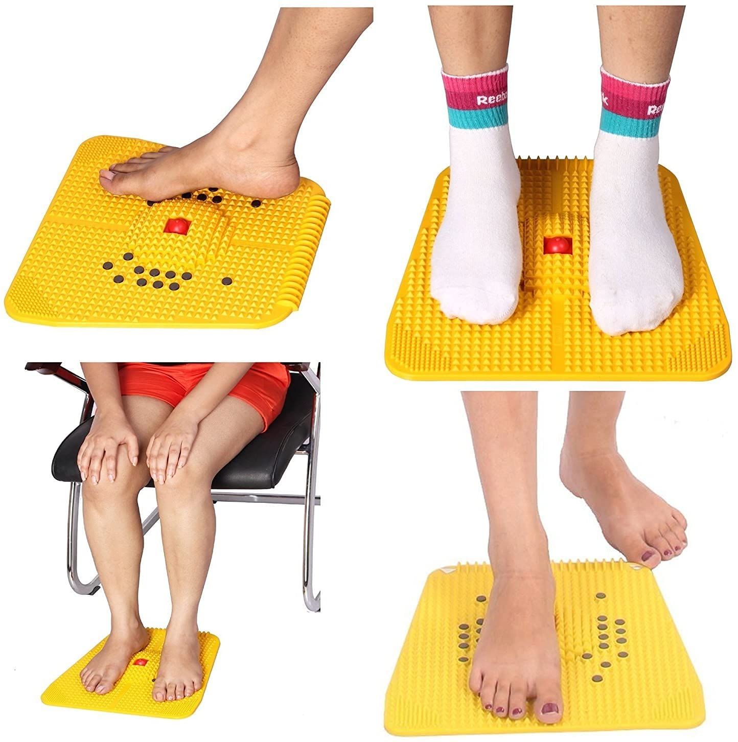Acupressure Foot Mat Pyramid With Magnet-2000 AP-004