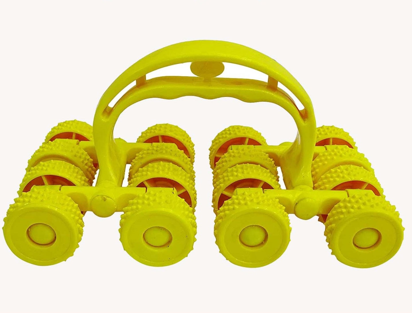 Multiplex Massager Pointed 16 Wheel Pyramid Point Massager-Code 021-मल्टीप्लेक्स मसाजर-Acupressure-Self Massager-Easy to Use-Activate Acupressure Points