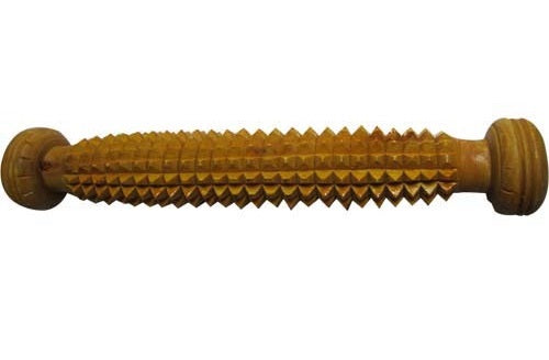 Acupressure Foot Roller - IV Plain Wooden-एक्यूप्रेशर फुट रोलर AP-037