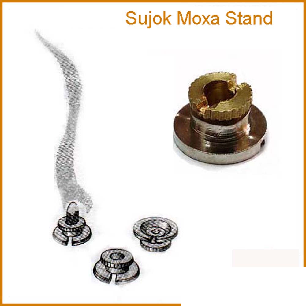 Acupressure Sujok Moxa Stand for Mini Moxa (1PC)-मोक्सा-Code 1854-Moxa Stick Stand