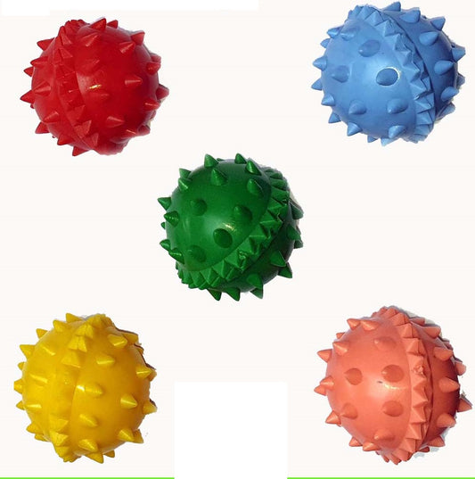 Sujok Ball Plastic Available in Five Colors (Set-5)-Code 333-सुजोक बॉल प्लास्टिक-Acupressure-Easy to Use-Massager-Activate Acupressure Points