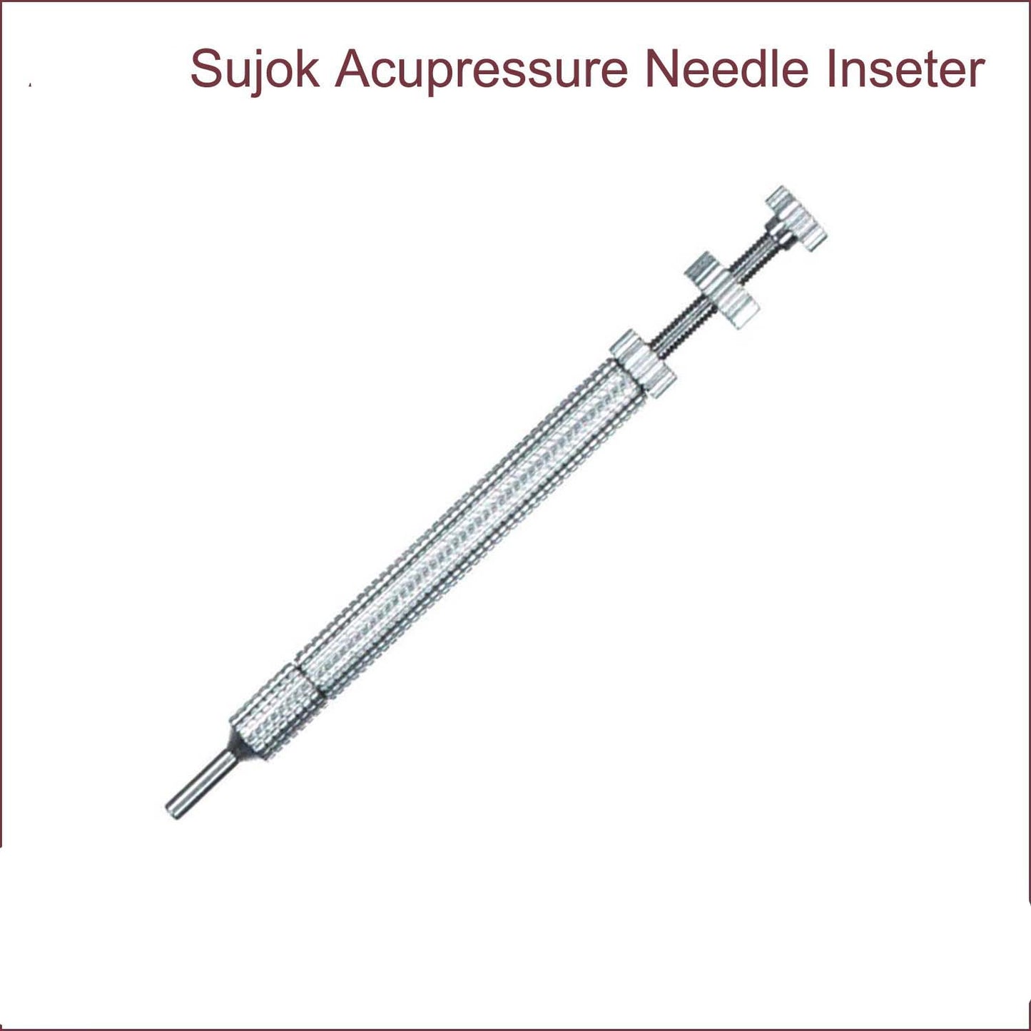 Acupressure Sujok Needle Inserter-Six Key-Code 337-सुजोक नीडल इंसरटर-Self Massager-Easy to Use-Activate Acupressure Points