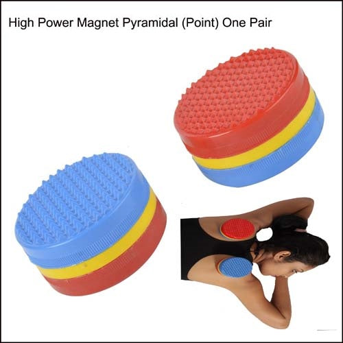 Acupressure High Power Magnet Set Pyramidal-Code 506-हाई पावर मैग्नेट सेट-Self Massager-Easy to Use-Activate Acupressure Points