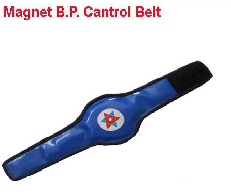 Acupressure Magnetic B P Belt-Rexine Magnetic Wrist Belt-Code 532-चुंबकीय बी पी बेल्ट-Self Massager-Easy to Use-Activate Acupressure Points