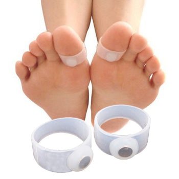 Magnetic Weight Loss Toe Ring 2 Piece Set-Code 551-Acupressure-Self Massager-Easy to Use-Massager-Activate Acupressure Points