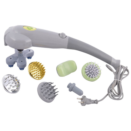 Dolphin Energy King Body Massager with 7 Attachment-डॉल्फिन बॉडी मसाजर-Code 912-Self Massager-Easy to Use-Massager-Activate Acupressure Points