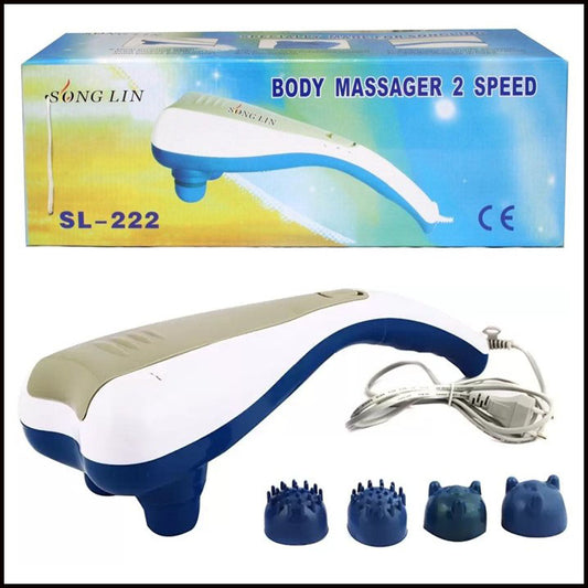Acupressure Dolphine Massager Dubble Songlin SL-222 Double Ball -डॉल्फिन मसाजर-Code 913-Self Massager-Easy to Use-Massager-Activate Acupressure Points