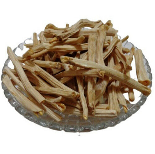Shatavari Root White-Sitawar Safed Dried-शतावरी जड़ सफेद-Asparagus Racemosus-Raw Herbs-jadi Booti