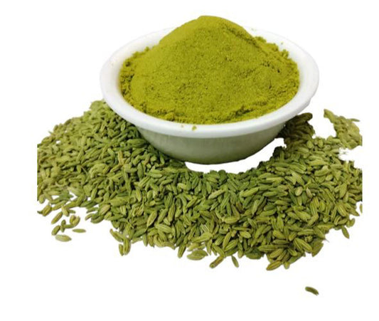 Saunf Powder-Saunf-Aniseed-Foeniculum-सौंफ पाउडर-vulgare Mill-Raw Herbs-Jadi Booti