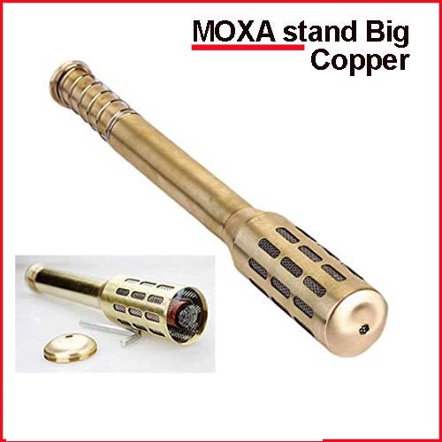 Moxa Stand Copper Big Roller Stick Moxibustion Massage Burner-Code MSC
