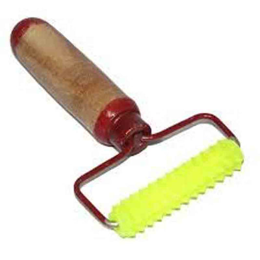 Acupressure Mini Roll Deluxe-Plastic-With Wooden Handle-Code 053-मिनी रोल-Self Massager-Easy to Use-Activate Acupressure Points