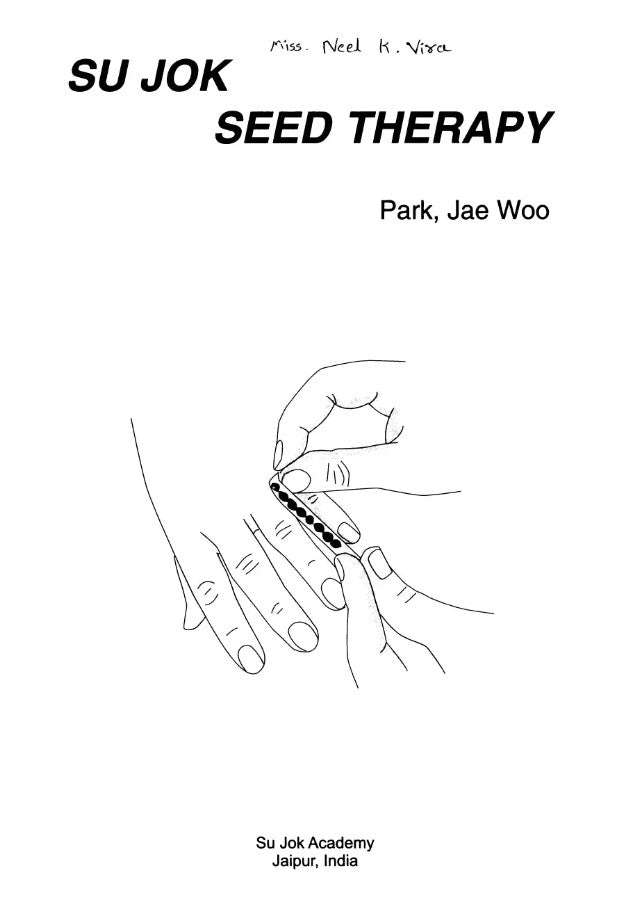 Sujok Seed Therapy English Book (Park Jae Woo)-Code 1439-सुजोक बीज थेरेपी पुस्तक -Acupressure-Easy to Use-Massager-Activate Acupressure Points