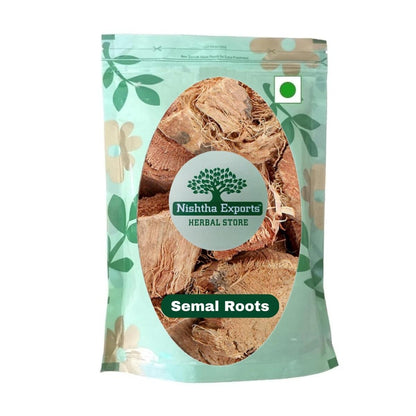 Semal Roots-Bombax Malabaricum-सेमल जड़-Raw Herbs-Simbal Root-Jadi Booti-Single Herbs