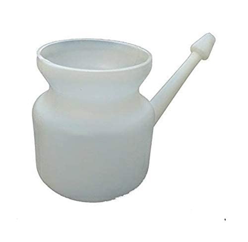 Jal Neti Lota Plastic Naturopathy Best Remedy-नेति लोटा-Code 1816-Acupressure-Easy to Use-Activate Acupressure Points