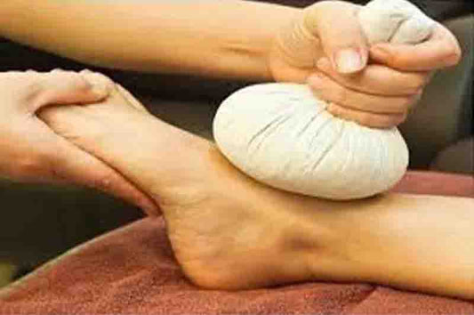 Massage Potli Aromati Herbs-Code 1837-मसाज पोटली-Acupressure-Self Massage-Easy to Use-Massager-Activate Acupressure Points