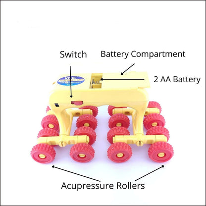 Acupressure Body king Body Care Massager Vibrator Semi Manual Battery Powered