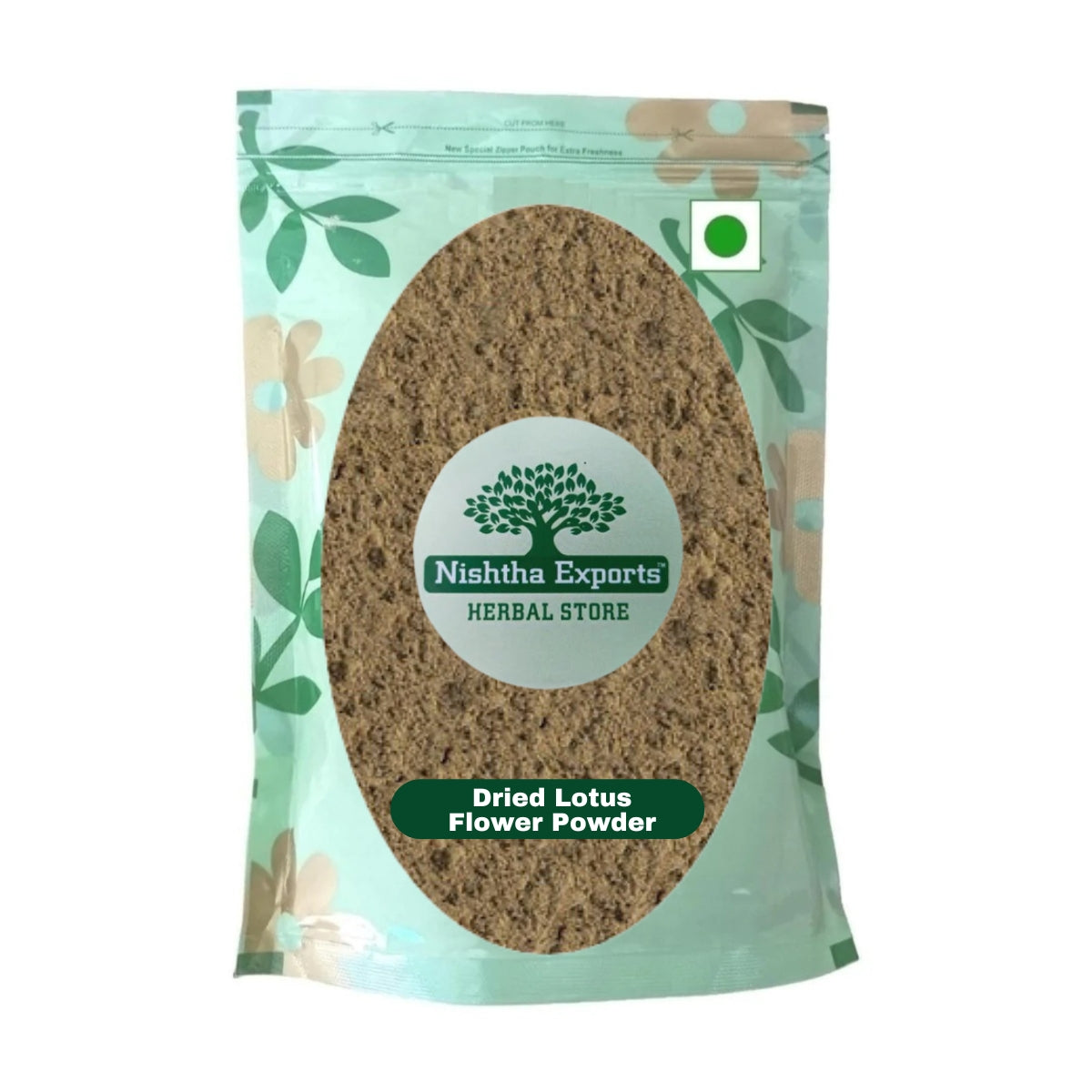 Kamal Phool Powder–कमल फूल पाउडर-Dried Lotus Flower Powder-Raw Herbs-Nelumbo Nucifera Jadi Booti