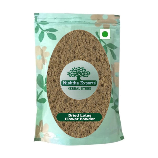 Kamal Phool Powder–कमल फूल पाउडर-Dried Lotus Flower Powder-Raw Herbs-Nelumbo Nucifera Jadi Booti