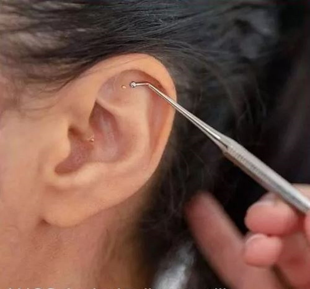 Acupressure Sujok Ear Auricular Jimmy Metal Still AC-349