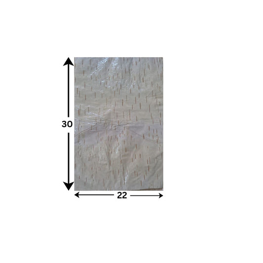 Feuille originale de petite taille Bhojpatra – Bhoj Pattar pour l'écriture de Mantras, Taweez et Yantras (34 * 25 cm) et (13 * 9 pouces)
