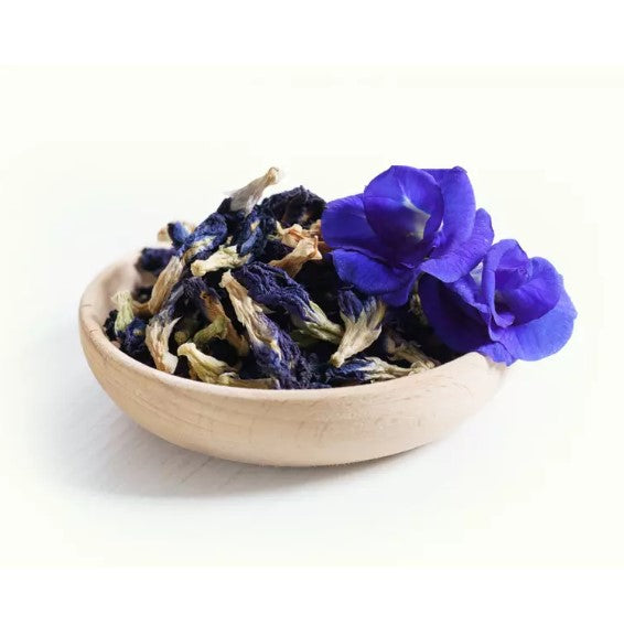 Dried Blue Pea Flowers Tea Cut Form-Aprajita Phool-अपराजिता फूल-Clitoria Ternatea Dried-Butterfly Petals-Asian Pigeonwings-Tea Cut Herbs