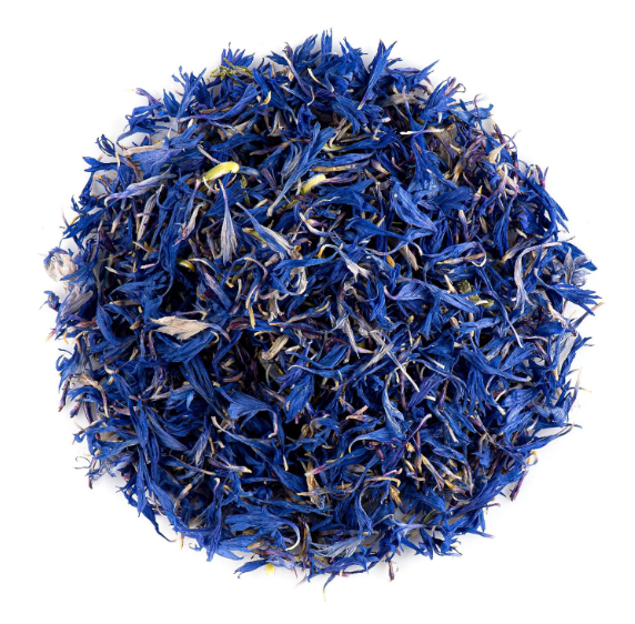 Blue Corn Flower Whole Dried Petals | Natural Blue Cornflower | Edible Flower for Tea, Candle Making, Decoration  & Crafts