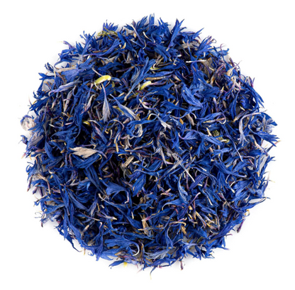 Blue Corn Flower Whole Dried Petals | Natural Blue Cornflower | Edible Flower for Tea, Candle Making, Decoration  & Crafts