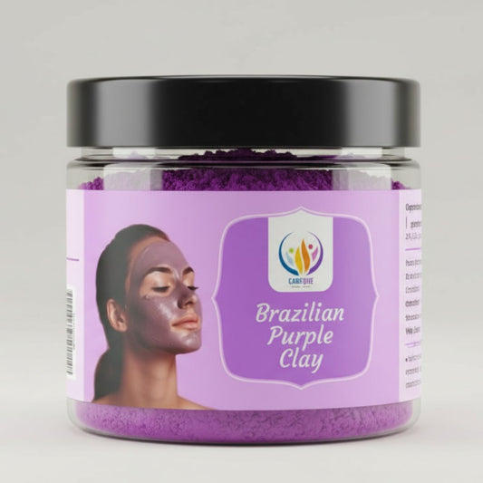 Brazilian Purple Clay Powder | Natural Beauty Clay for Brightening, Oil Control & Skin Purifying | Ideal for Face Packs & DIY Skin Care – 150 Gram