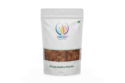 Brown Kattha Powder-Acacia Catechu-Bhura Kathha-Cashoo-Kaath-Khaira-Khoyer-Raw Herbs-Jadi Booti-Single Herbs