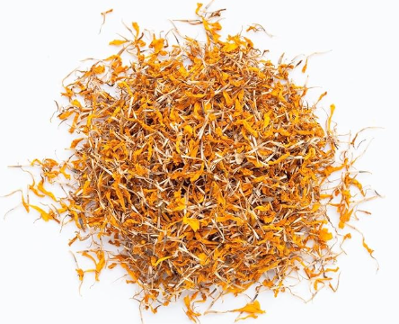 Calendula Flower Petals | Dried Marigold Flowers | Natural Herbal Edible Flowers for Tea, Skincare & Decoration
