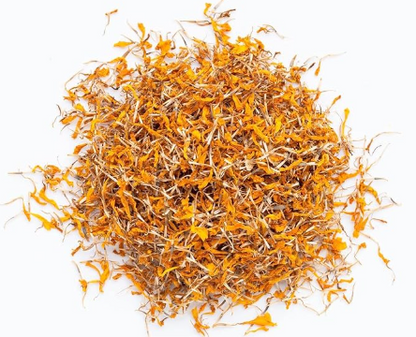 Calendula Flower Petals | Dried Marigold Flowers | Natural Herbal Edible Flowers for Tea, Skincare & Decoration