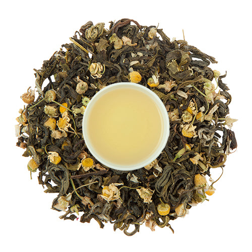 Chamomile Green Tea  A Soothing Blend for Relaxation & Wellness