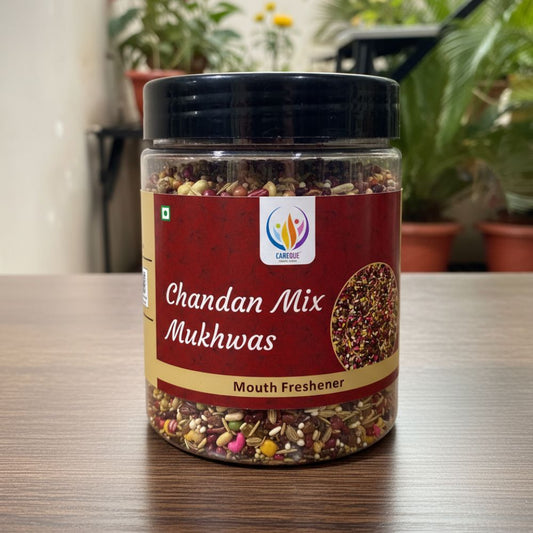 Chandhan Mix Mukhwas - Mouth Freshener – Chandan Mix - Refreshing Breath Digestive Aid - Refreshment in Every Bite -Tasty Delicious Mukhwas (200 Gram)