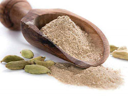 Elaichi Small Powder-Green Cardamom-हरी इलायची पाउडर-Ilaichi Choti Powder-Elettaria Cardamomum-True Cardamom-Spices-For Make Your Food Delicious and Healthy