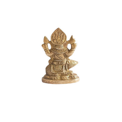 Lord Ganesh Brass (Pital) Murti - Lord Ganesha Idol – Vinayaka Sculpture – Ganpati Statue – Pital Murti (Brass) For Pooja, Decoration & Gifts