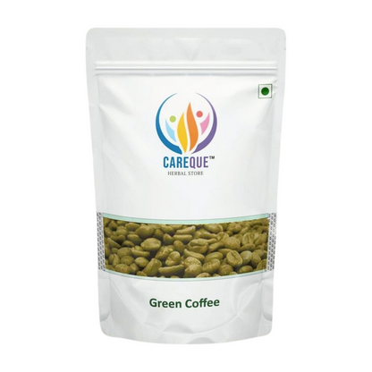 Green Coffee Beans Dried-ग्रीन कॉफी बीन्स-Unroasted Arabica Coffee-Raw Herbs-Jadi Booti