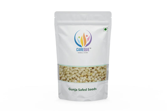 Gunja White Seeds - Chirmati Safed Beej - White Ratti - Abrus Precatorius - Raw herbs - Jadi booti - Single herb