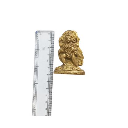 Kali Mata Brass (Pital) Murti-Kali Devi Statue-काली माता पीतल मूर्ति-Goddess Kali Mata Murti-Bhadrakali,Chamunda,Chandika Mata Idol- Pital Murti (Brass) For Pooja,Decoration & Gifts